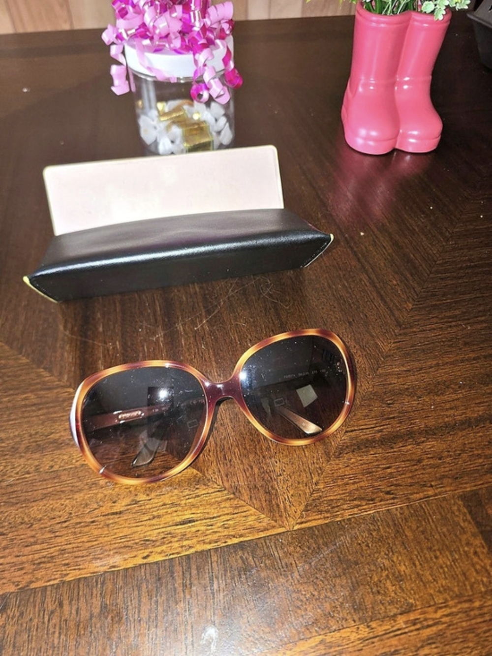 Fendi Brown & Black Sunglasses